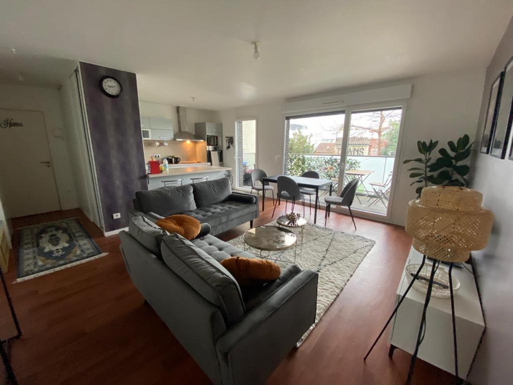 Appartement 80M2, Terrasse Sud, Metro 7 Direction Louvre A 8Minutes, Parking Sous-Sol, Proche Paris-Bercy Ivry-sur-Seine Exterior foto